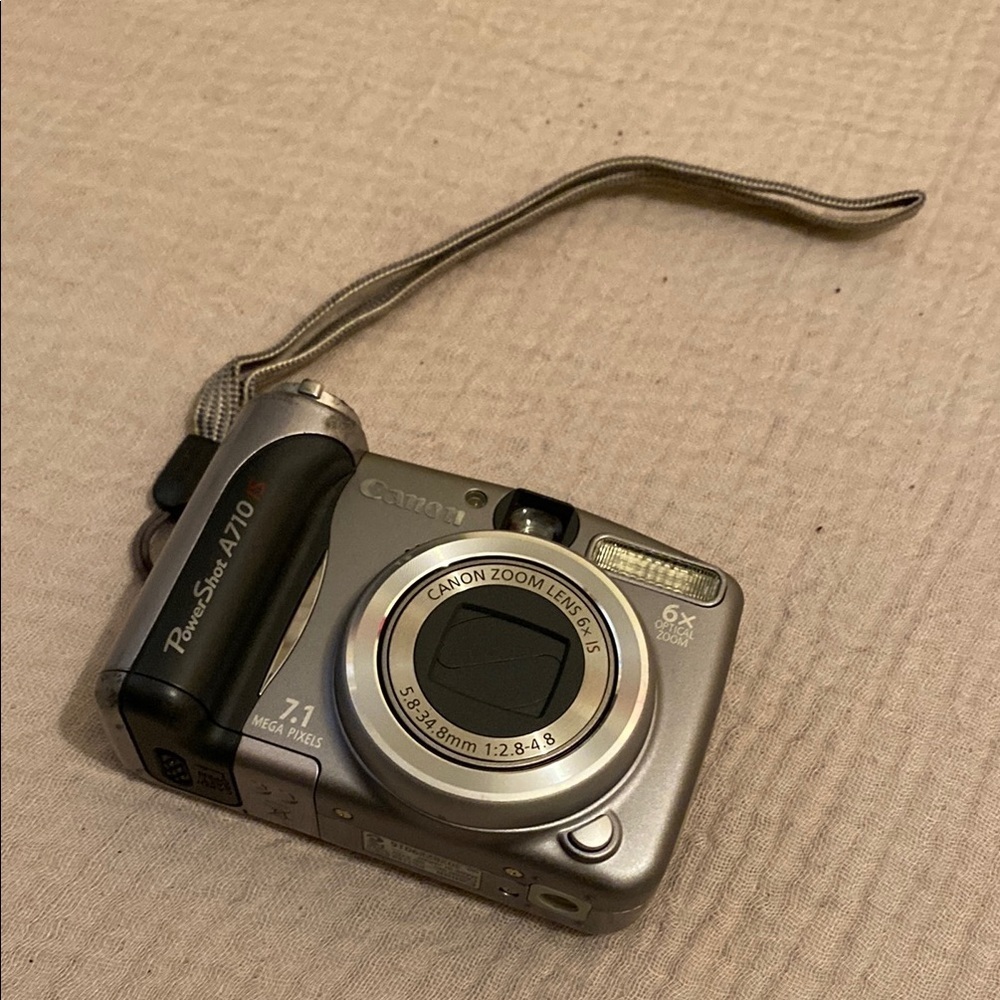 Canon PowerShot A710 IS Digital Camera - Silver